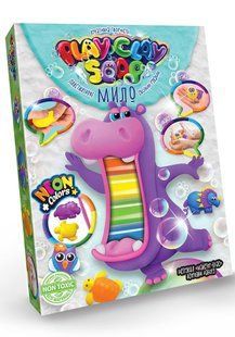 Набір для творчості PlayClay Soap 6 кольорів Danko Toys PCS-03-01U дитяче мило формочки креатив для дітей