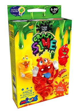 Набор для проведения опытов Crazy Slime mini Danko Toys SLM-02-01U Лизун Слайм своими руками вязкая маса детям