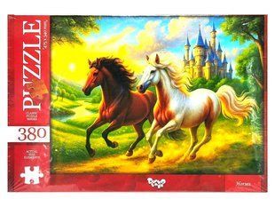 Класичний пазл 380 ел. с.7 "Horses" Danko Toys C380-07-07