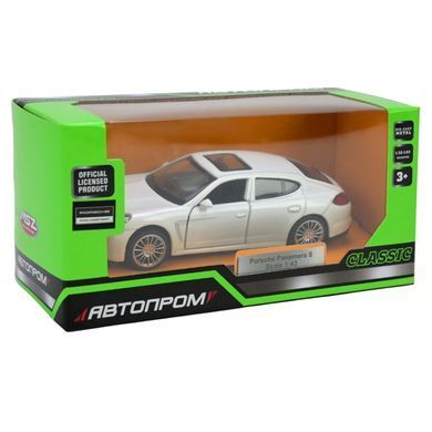Металлическая машинка АВТОПРОМ PORSCHE (открывающиеся двери) 4315