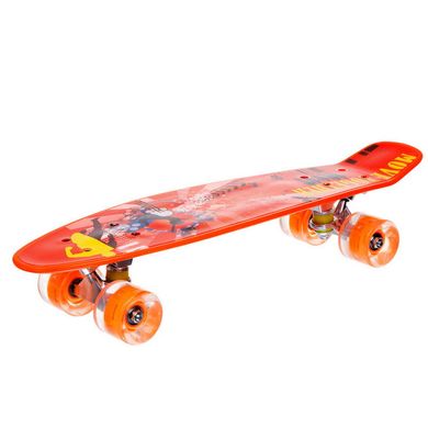 Скейт Пенни Борд Penny Board Cruiser круизер Profi 881 со светящимися колесами