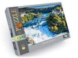 Класичні пазли 1500 елементів с.4 "Rheinfall, Switzerland" Danko Toys C1500-04-08