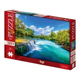 Класичний пазл 380 ел. с.6 "Waterfall" Danko Toys C380-06-04