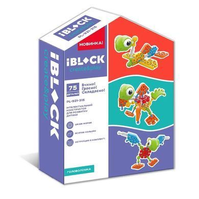 Інтелектуальний конструктор IBLOCK Create & Play PL-921-315