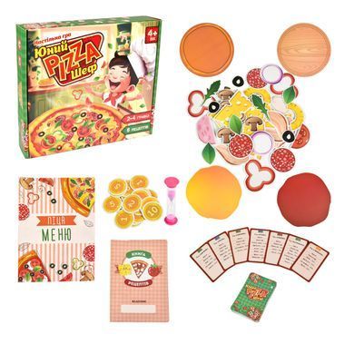 Настільна гра Юний Pizza Шеф Strateg (УКР) 30781