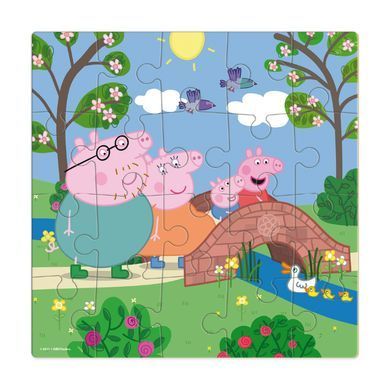 Дитячий пазл Peppa Pig Progressive Прогулянка в парку (20 ел.) Dodo 200478