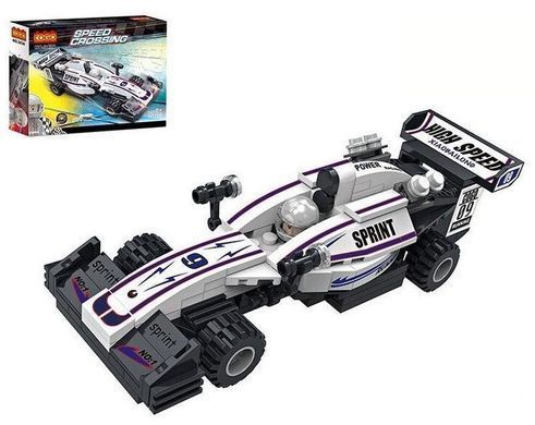 Конструктор детский Гоночный болид COGO 3430 Speed Crossing 157 деталей для мальчик
