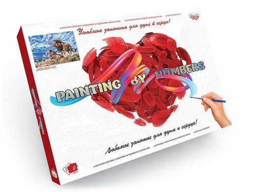 Креативна творчість "Картина за номерами на полотні" с.2 (40*50 см) Danko Toys KpN-40х50-02-07