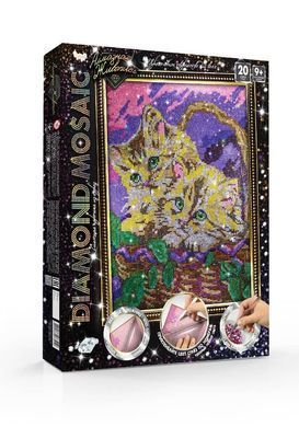 Алмазна мозаїка Danko Toys DM-01-01,02,&hellip;10, Diamond Mosaic набір креативної творчості, живопис для дітей
