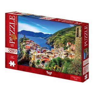 Класичний пазл 380 ел. с.6 "Cinque Terre, Italy" Danko Toys C380-06-05