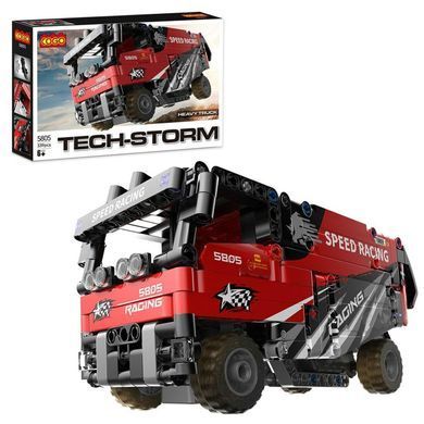 Конструктор детский Гоночный грузовик COGO 5805 Tech Storm 339 деталей для мальчиков