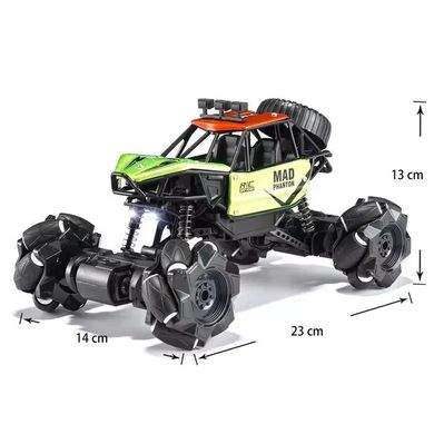 Вездеход трюкач на радиоуправлении MT2022-8, машинка р/у, металл, детская игрушка, аккумулятор, свет, мальчику
