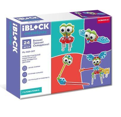 Інтелектуальний конструктор IBLOCK Create & Play PL-921-317