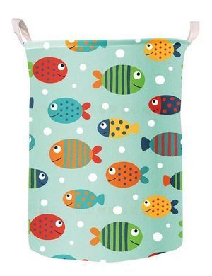 Корзина для игрушек тканевая, с ручками (42*35 см) BT-TB-0026