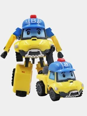 Трансформер транспорт Robocar Poli 83168 Робокар Полі іграшка дитячий робот машинка вертоліт вантажівка для дітей