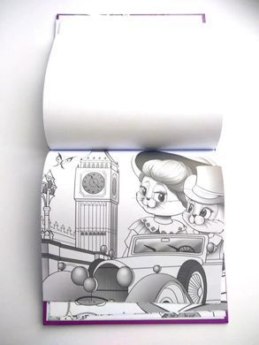 Розмальовка Mouse Stories, серія Coloring book, Манго-book, 9789664993033/4