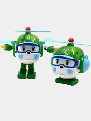 Трансформер транспорт Robocar Poli 83168 Робокар Полі іграшка дитячий робот машинка вертоліт вантажівка для дітей