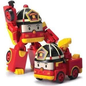 Трансформер транспорт Robocar Poli 83168 Робокар Полі іграшка дитячий робот машинка вертоліт вантажівка для дітей