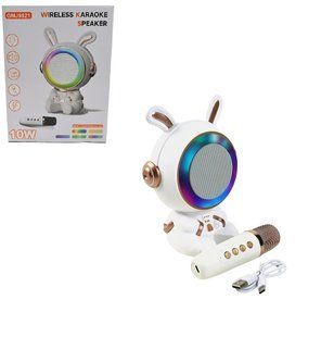 Караоке з мікрофоном та колонкою (Bluetooth, LED підсвічування) GMJ 9821
