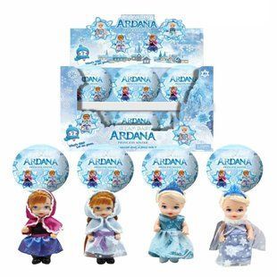 Кукла-сюрприз в шаре Ardana Princess Sister A339