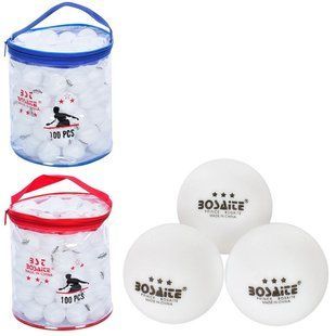 Тенісні кульки 40 мм у сумці (100 шт.) MS 2201-1