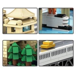 Конструктор Мост через реку Янцзы Wange 3D Архитектура 6223 Ухань 3Д 1452 детали