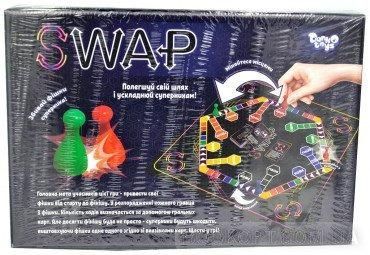 Детская настольная интеллектуальная игра Swap Danko Toys G-Swap-01-01U для детей взрослых семьи