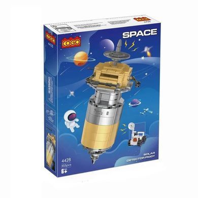 Конструктор Cogo Space Супутник, 4428 Solar Detector, 355 деталей, класичний, пластиковий, блоковий