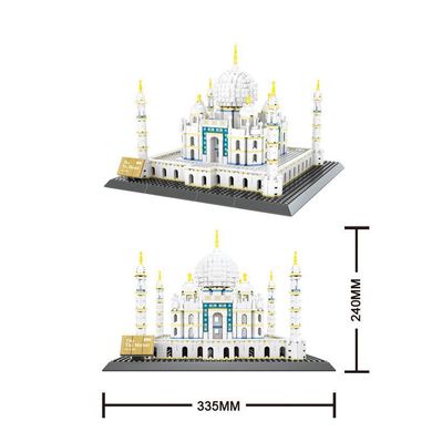 3D конструктор Wange Архитектура Тадж-Махал 5211 детский 3Д пластик 1505 деталей