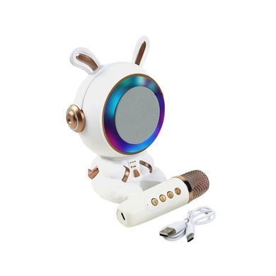 Караоке с микрофоном и колонкой (Bluetooth, LED подсветка) GMJ 9821