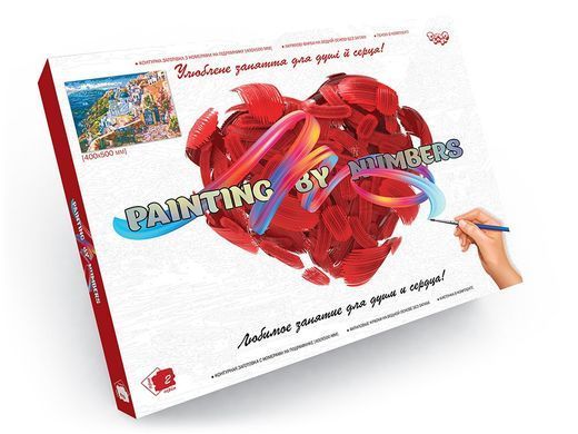 Креативное творчество "Картина по номерам на полотне" с.2 (40*50 см) Danko Toys KpN-40х50-02-10