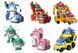 Трансформер транспорт Robocar Poli 83168 Робокар Полі іграшка дитячий робот машинка вертоліт вантажівка для дітей
