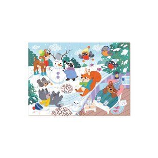 Дитячий пазл Dodo Зимові тваринки (60 дет.) 300578
