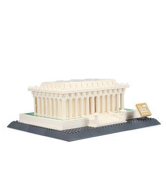 3д Конструктор Архитектура Мемориал Линкольна Lincoln Memorial USA 979 шт Wange 4216