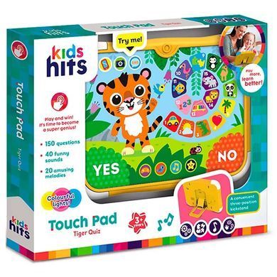 Планшет інтерактивний Kids Hits Вікторина Тигровий квест KH02/002