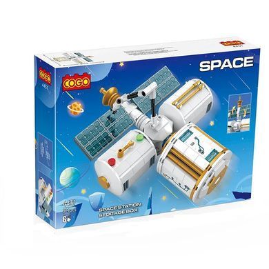 Конструктор Cogo Орбітальна космічна станція, 4431 Space Station, 321 деталь, класичний, пластиковий, блочний,