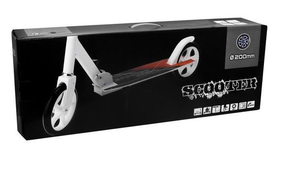 Двухколесный самокат Scooter 2020, большие колеса, складной, трюковый, корпус стальной, скутер для детей
