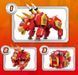 Конструктор Brick Палаючий бик Trans collector-Flaming Bull Qman 41207