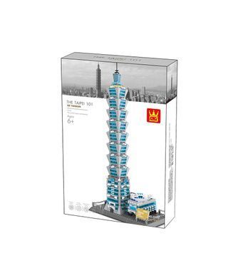 Конструктор Тайбэй 101 Wange 3D Архитектура 5221 Тайвань 3Д 1512 деталей