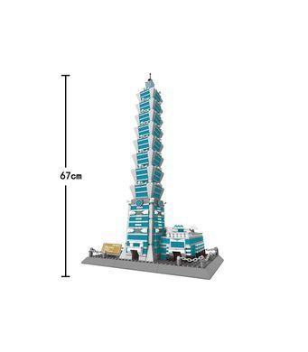 Конструктор Тайбэй 101 Wange 3D Архитектура 5221 Тайвань 3Д 1512 деталей