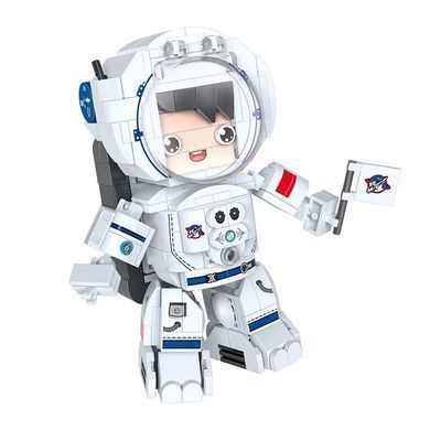 Конструктор Cogo Space Астронавт 4432, космонавт, Male Astrounaut, 316 деталей, класичний, пластиковий, блоковий
