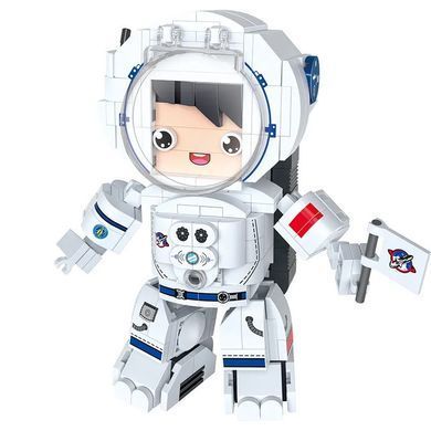 Конструктор Cogo Space Астронавт 4432, космонавт, Male Astrounaut, 316 деталей, класичний, пластиковий, блоковий