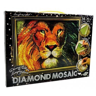 Набір креативної творчості Алмазний живопис DIAMOND MOSAIC Danko Toys DM-03 дитячий для дітей 30*20 см