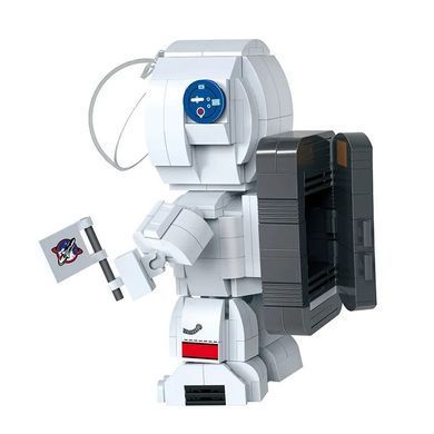 Конструктор Cogo Space Астронавт 4432, космонавт, Male Astrounaut, 316 деталей, класичний, пластиковий, блоковий