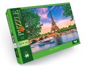 Класичні пазли 1000 елементів с.12 "Paris, France" Danko Toys C1000-12-04