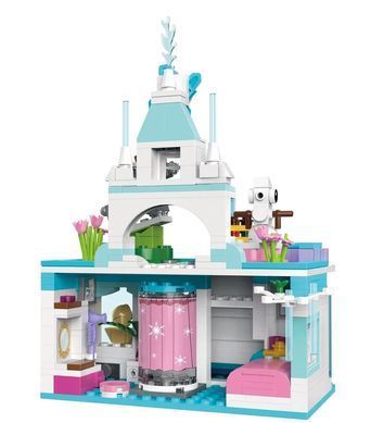 Конструктор Cogo Girls fairy Модный дом 3061, шкатулка для драгоценностей, 4 в 1, 648 дет. блочный, игрушка