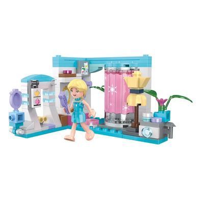 Конструктор Cogo Girls fairy Модный дом 3061, шкатулка для драгоценностей, 4 в 1, 648 дет. блочный, игрушка