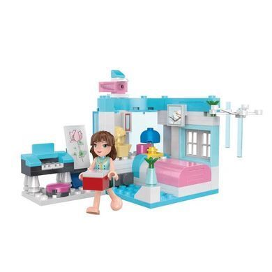 Конструктор Cogo Girls fairy Модный дом 3061, шкатулка для драгоценностей, 4 в 1, 648 дет. блочный, игрушка