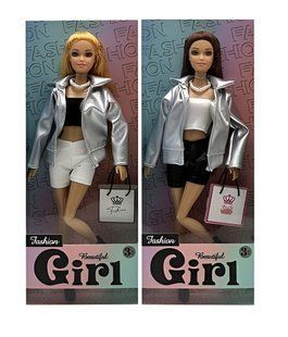 Шарнирная кукла модница Fashion Girl в коробке (29 см) XD119-4