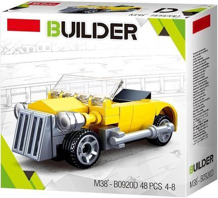 Конструктор машинки Builder (41-50 деталей ) M38-B0920